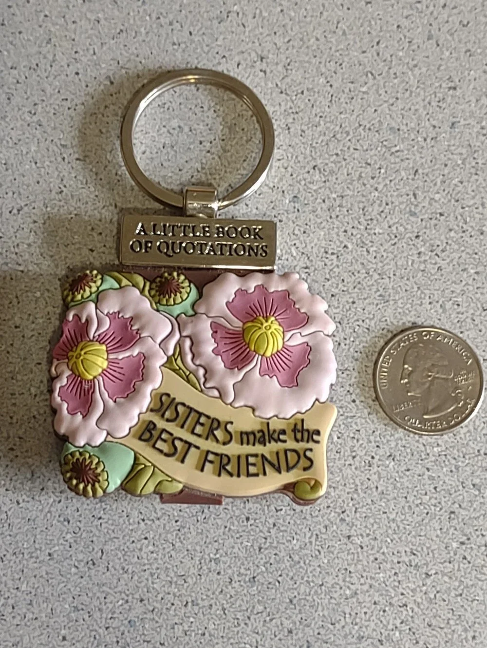 Sisters Key Ring